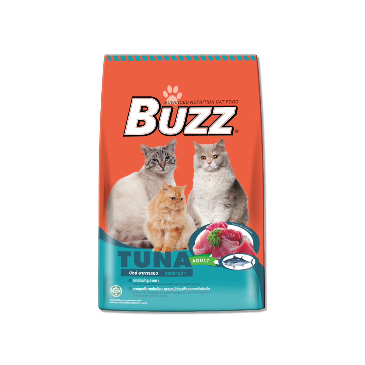 [MANOON] BUZZ Balance Nutrition Tuna บัซซ์ อาหารแมวรสปลาทูน่า