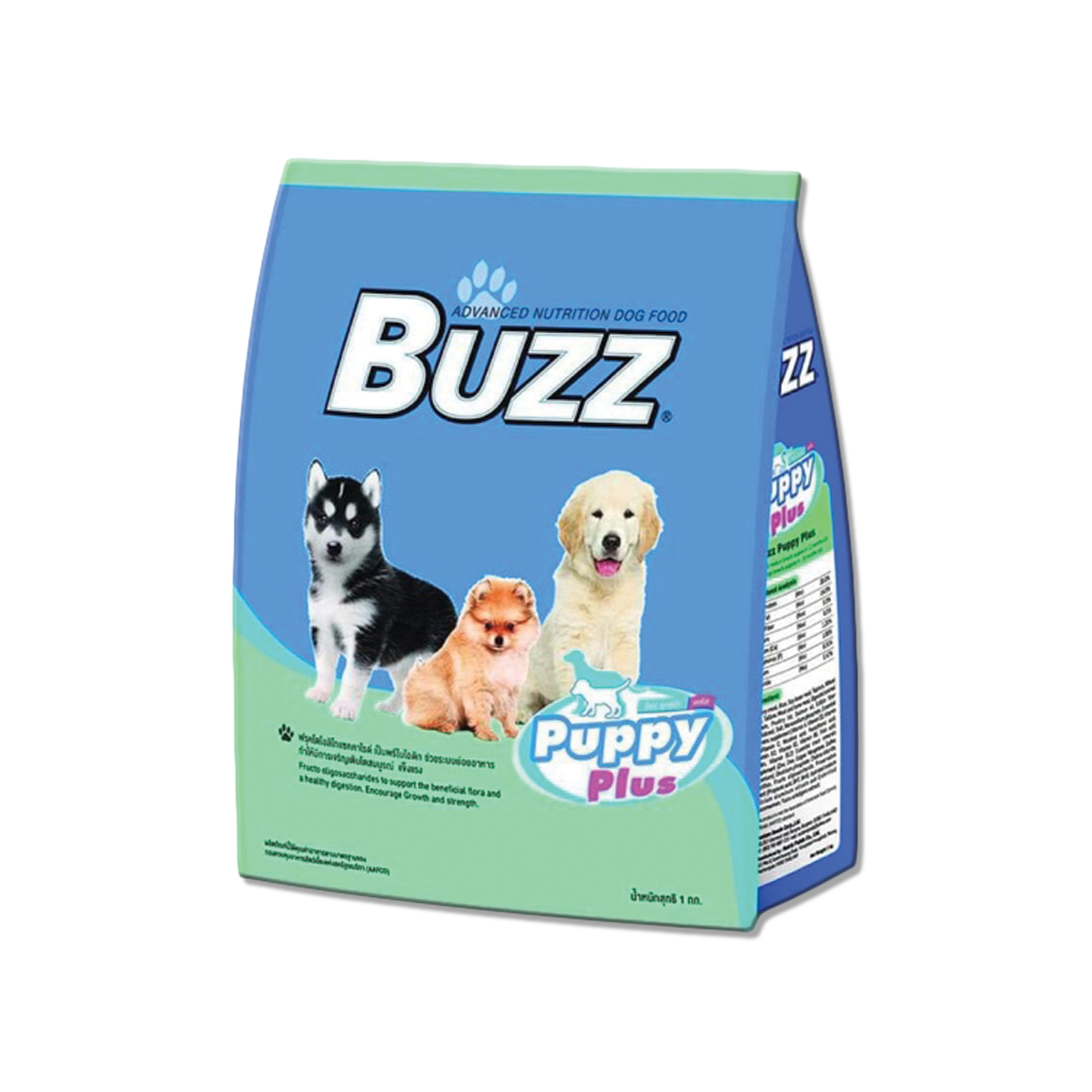 [MANOON] BUZZ Balance Nutrition Puppy Plus บัซซ์ อาหารสุนัข สูตรลูกสุนัขทุกสายพันธุ์