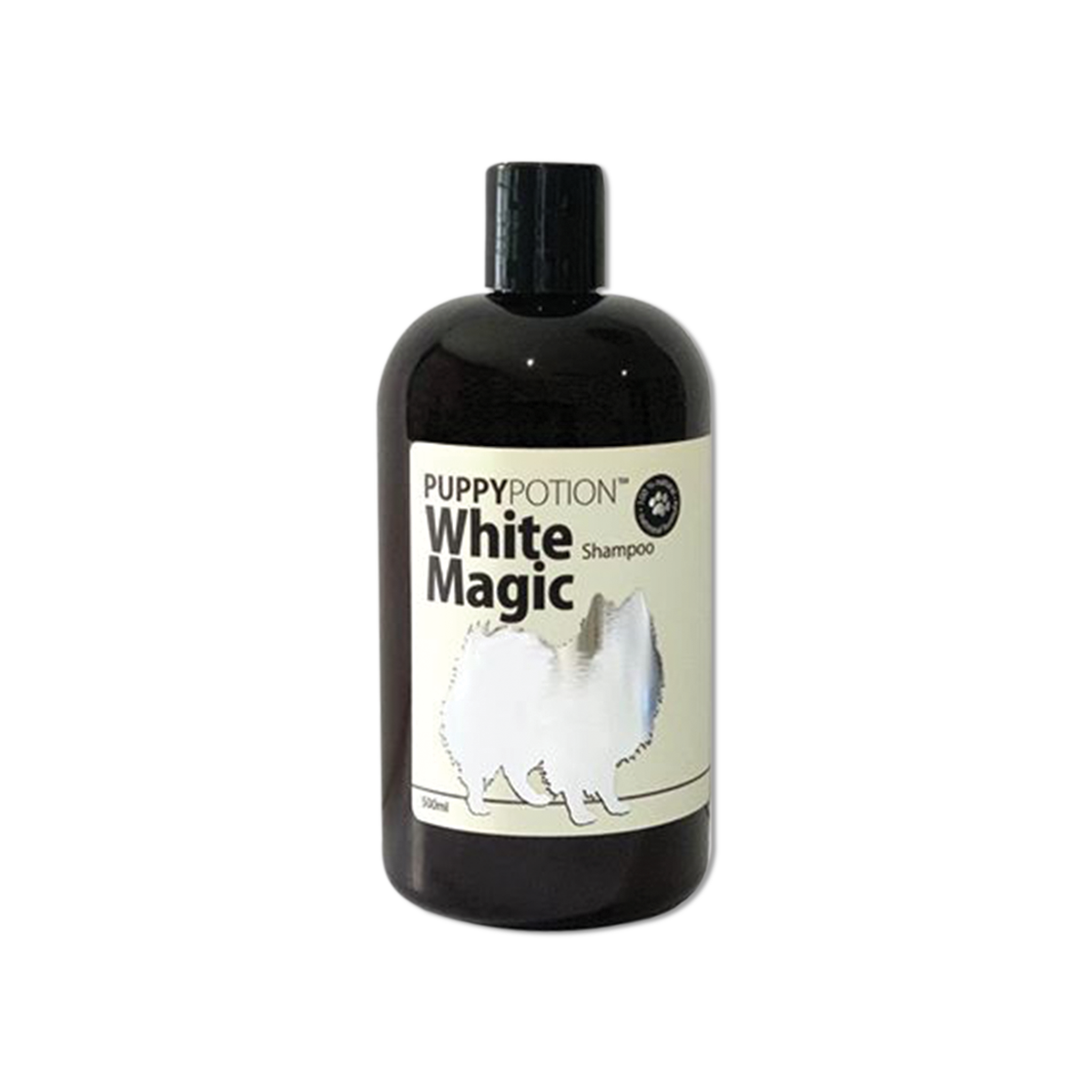 Doggy Potion White Magic Shampoo ด็อกกี้โพชั่น แชมพูโอ๊ตมีลสูตรสำหรับขนสีขาวและขนสีอ่อน ขนาด 500 มล.