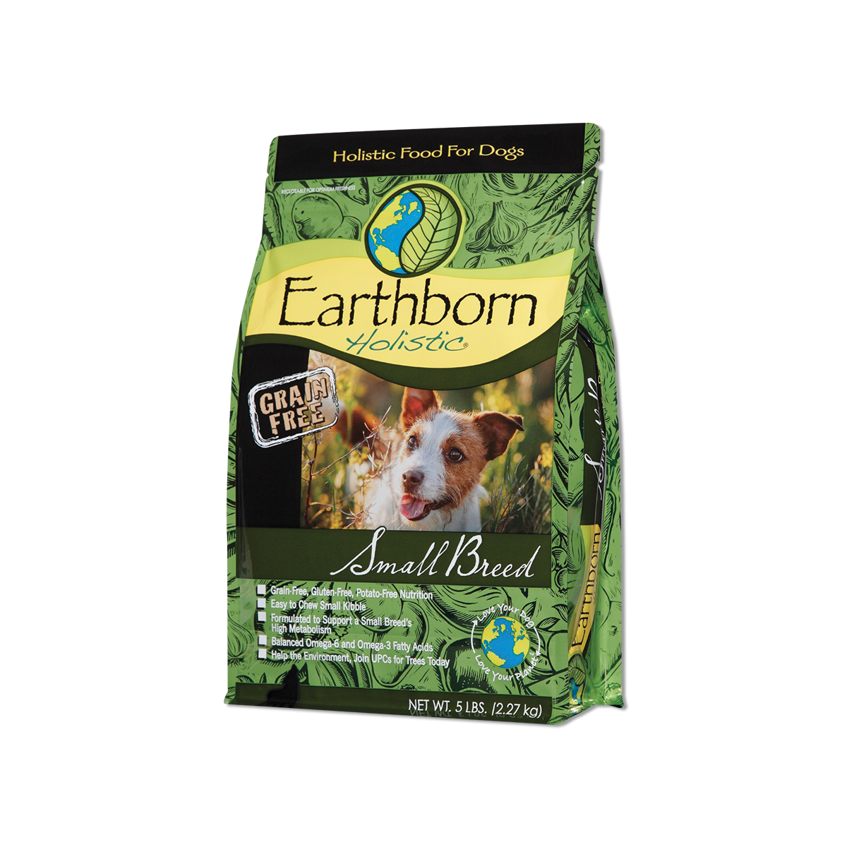 [MANOON] EARTHBORN Small Breed เอิร์ธบอร์น อาหารสุนัขสำหรับสุนัขพันธุ์เล็กทุกวัย ขนาด 2.27 กิโลกรัม