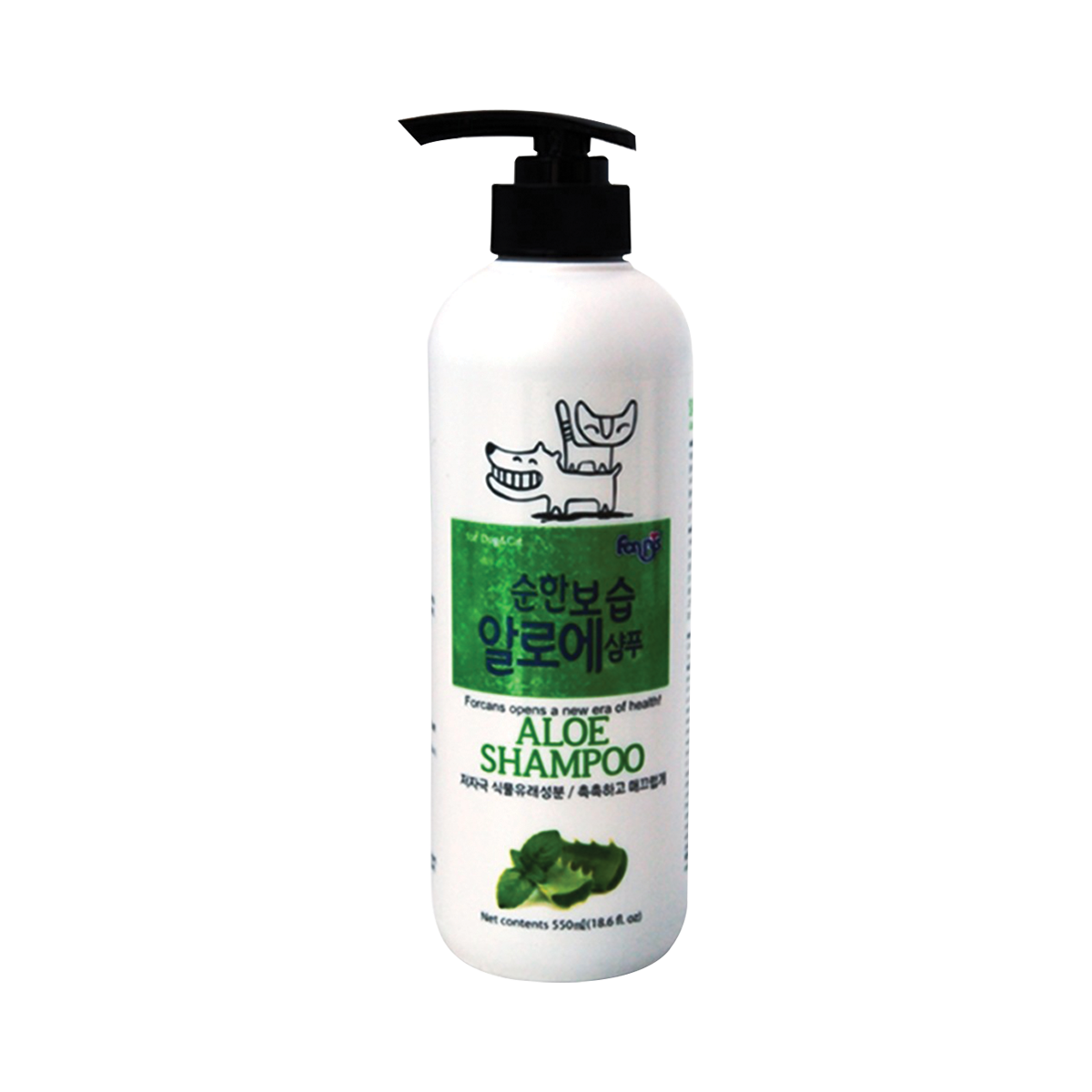 [MANOON] FORBIS  Aloe Shampoo ฟอร์บิส แชมพู สูตรว่านหางจระเข้ ขนาด 550 มล.