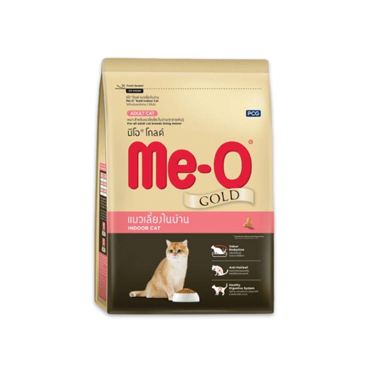 Me-O Gold มีโอ โกลด์ อาหารแมว สูตรแมวเลี้ยงในบ้าน