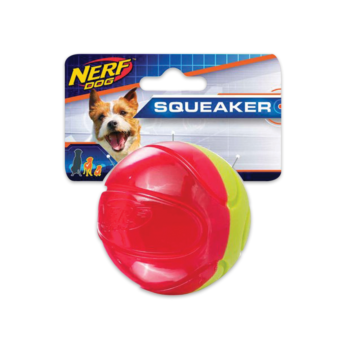Nerf Dog Blaster TPR/Foam Squeak Ball เนิร์ฟด็อก ลูกบอล TPR ขนาด 2.5 นิ้ว