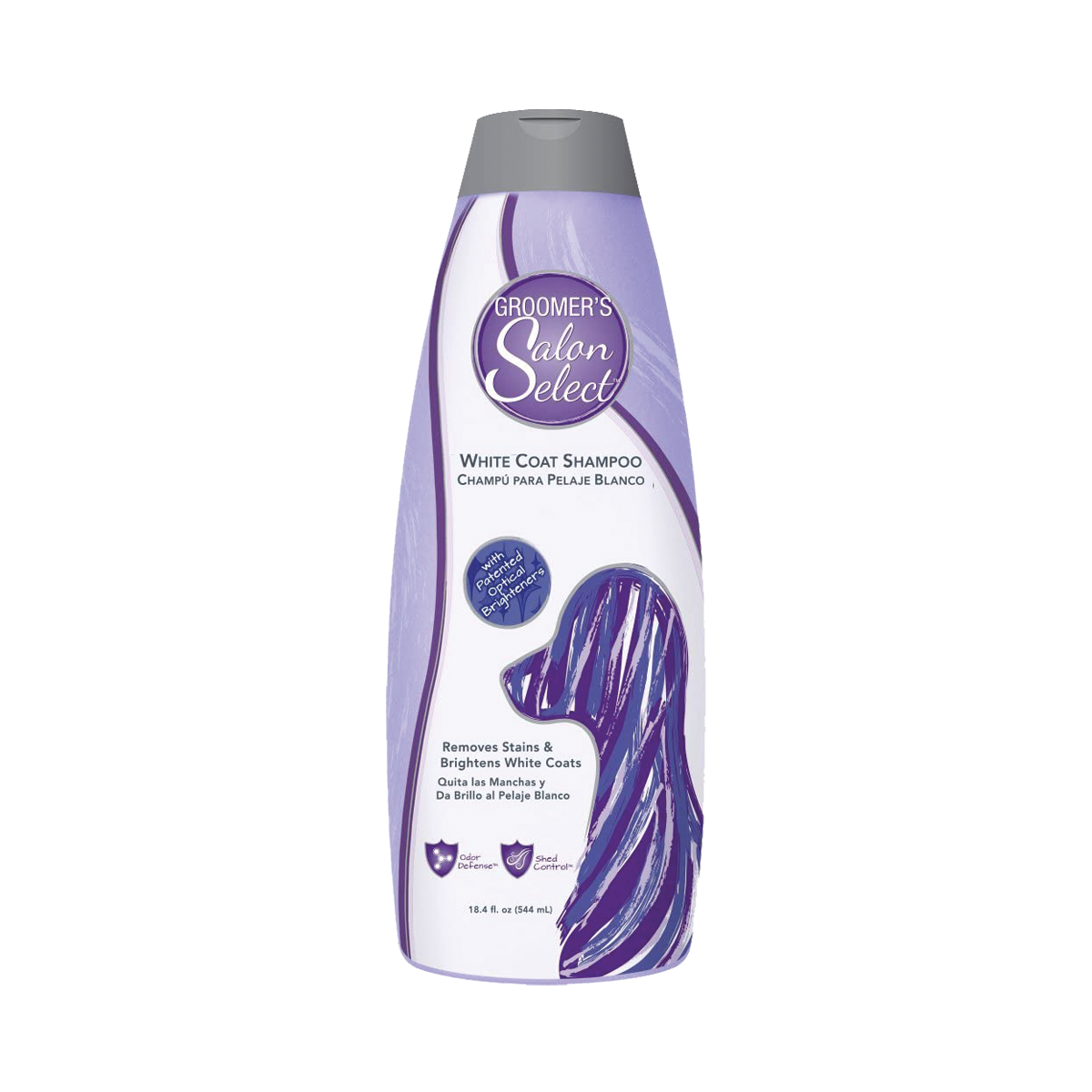 [MANOON] GROOMER'S Salon Select White Coat Shampoo กรุมเมอร์ ชาลอน ซีเล็ค แชมพูสำหรับสุนัข ขนสีขาว ขนาด 544 มล.