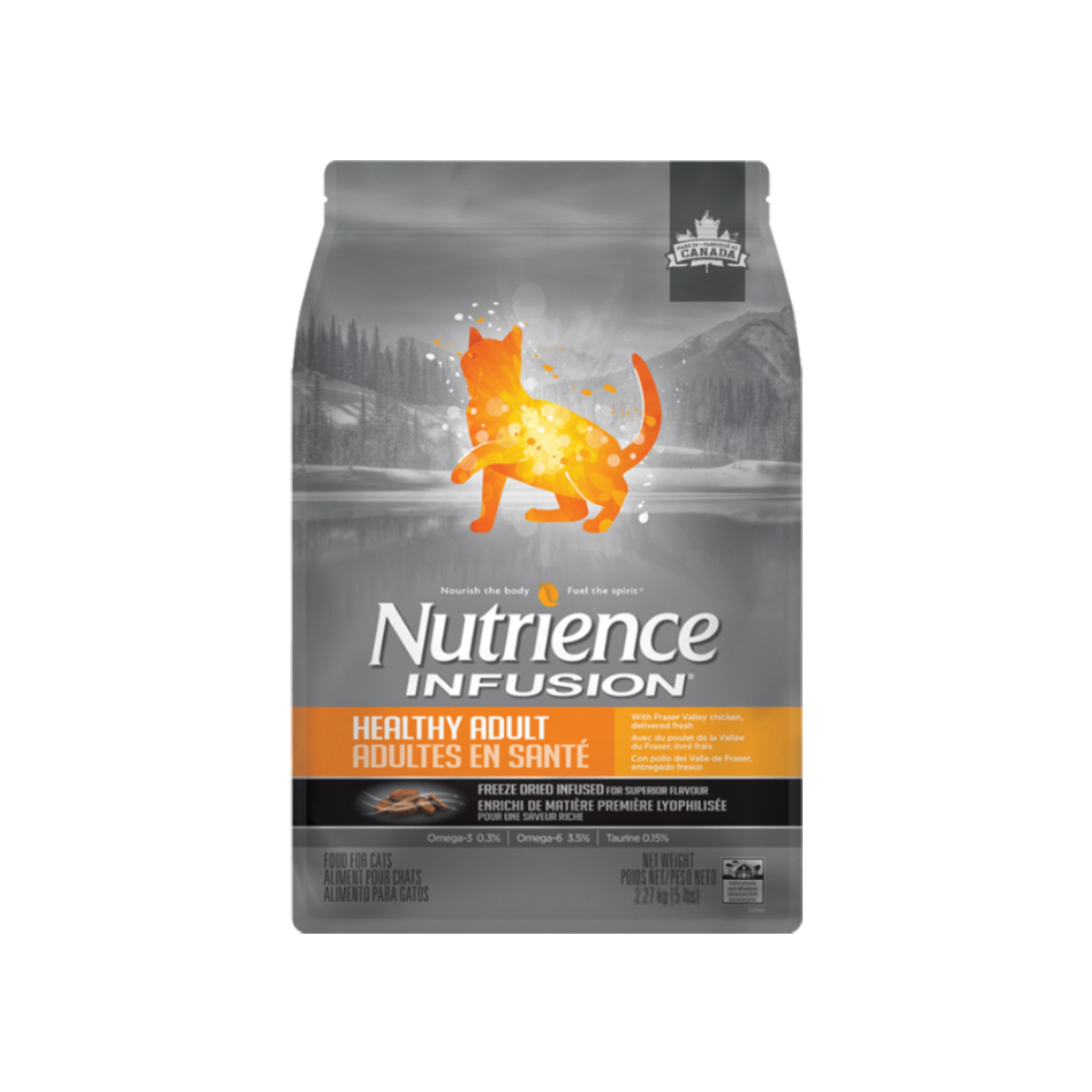 [MANOON] NUTRIENCE Infusion Healthy Adult นูเทรียนซ์ อินฟิวชั่น อาหารสำหรับแมวโต สูตรพัฒนาสมองและการมองเห็น