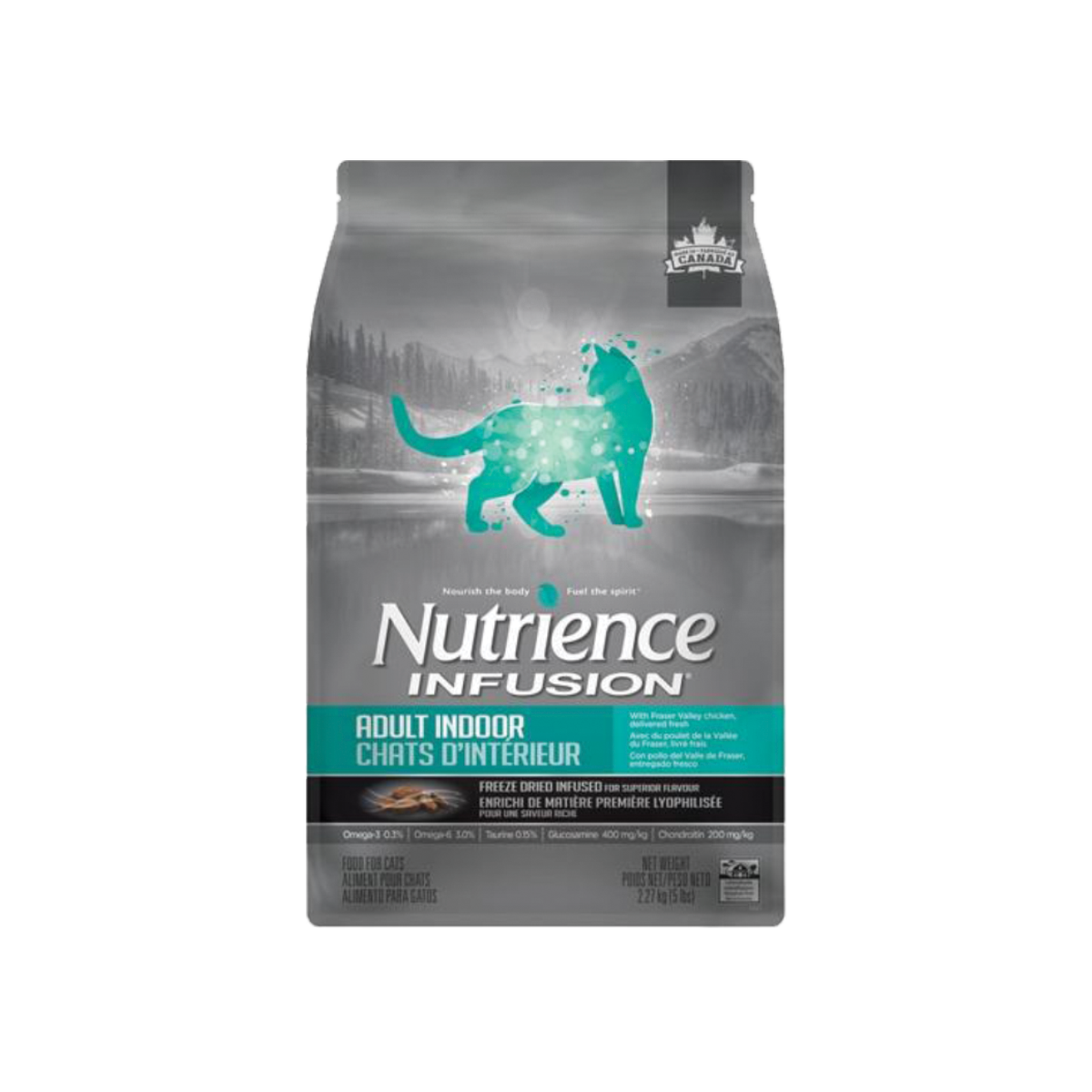 [MANOON] NUTRIENCE Infusion Healthy Adult Indoor นูเทรียนซ์ อินฟิวชั่น อาหารโฮลิสติก สำหรับแมวโต