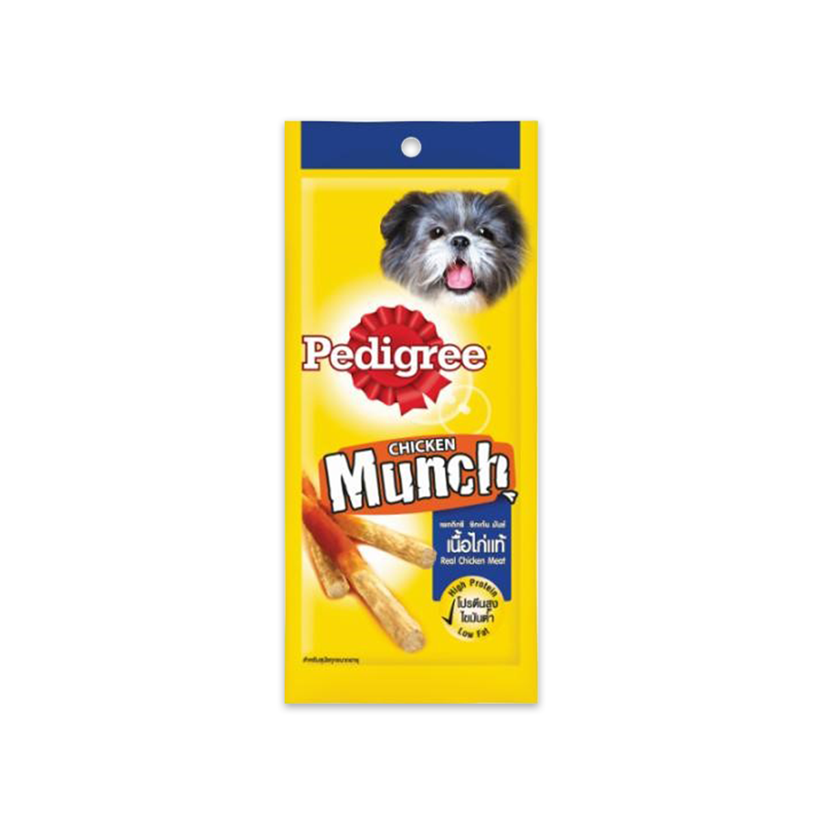 [MANOON] PEDIGREE Chicken Munch เพดดิกรี ชิกเก้นมันช์ ขนาด 40 กรัม (12 ซอง)