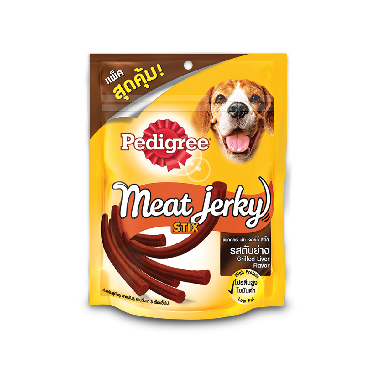 [MANOON] PEDIGREE Meat Jerky Stix Grilled Liver Flavor 240g