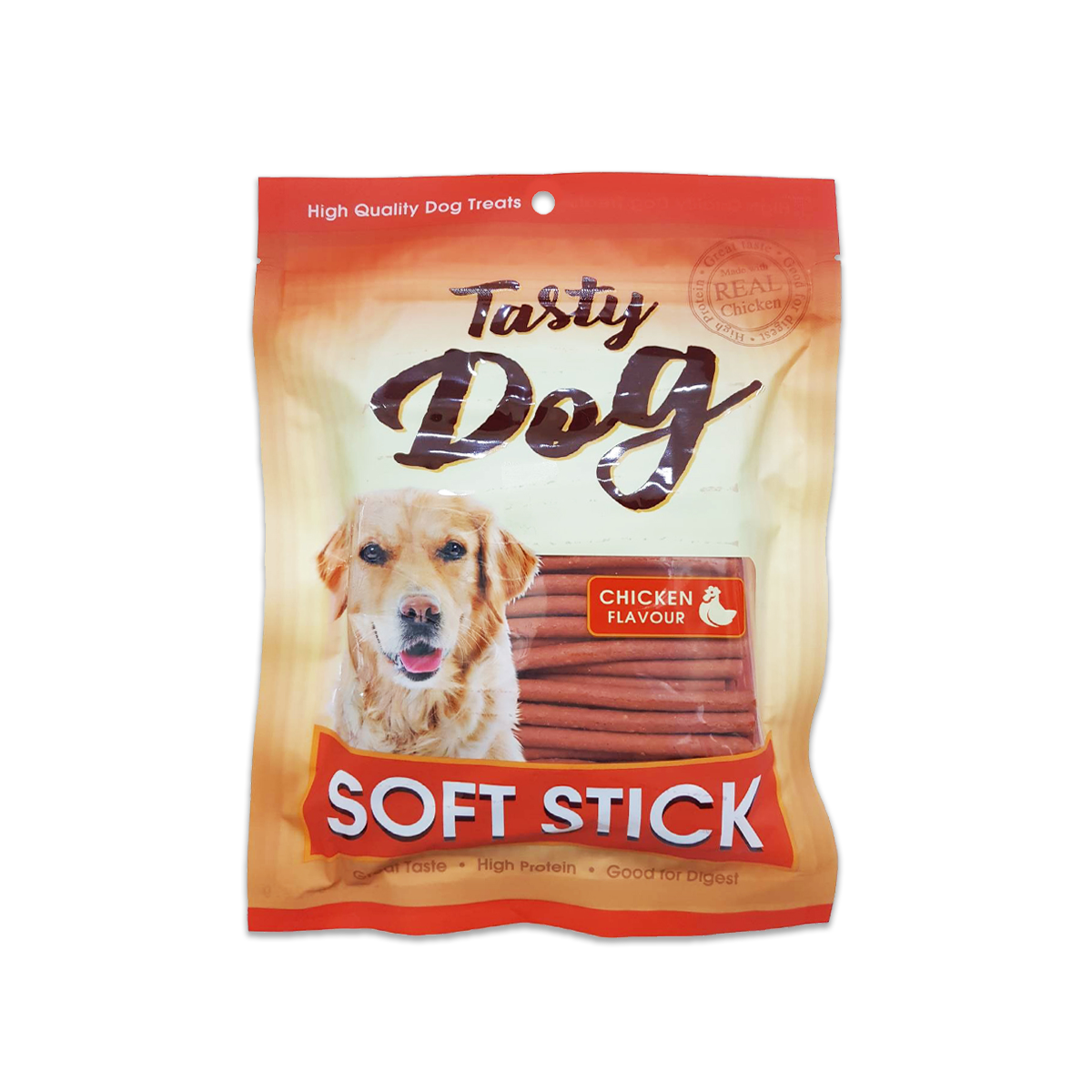 [MANOON] PET8  JST11 Tasty Dog Soft stick Chicken Flavor เพ็ทเอท สติ๊กนิ่ม รสไก่ ขนาด 450 กรัม