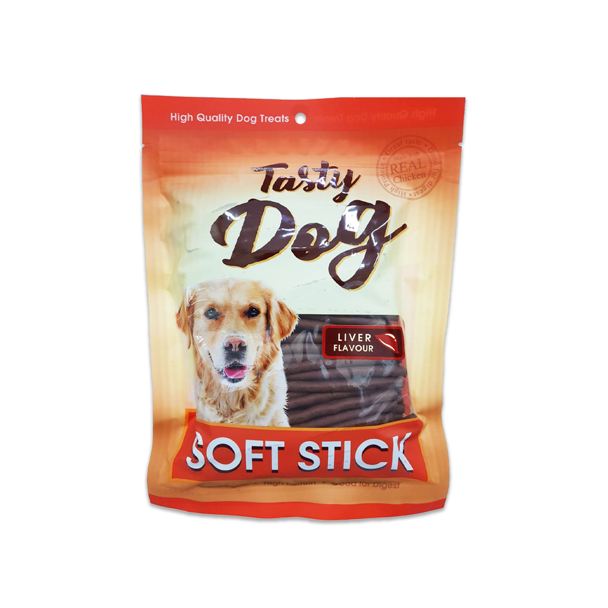 [MANOON] PET8  JST14 Tasty Dog Soft stick Liver Flavor เพ็ทเอท สติ๊กนิ่ม รสตับ ขนาด 450 กรัม