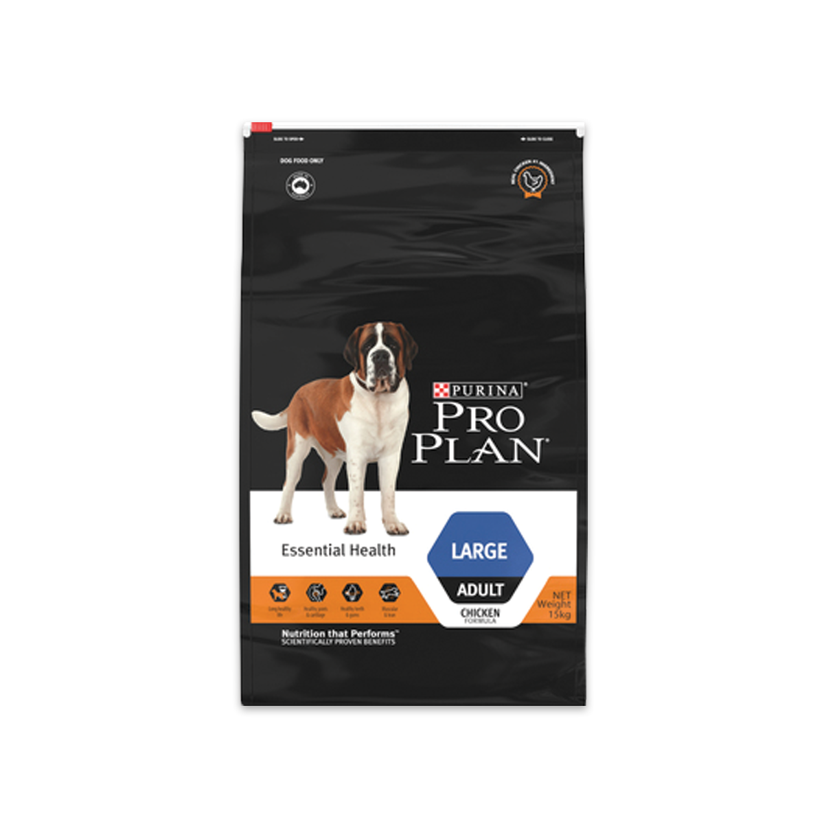 [MANOON] PROPLAN  Large Adult โปรแพลน อาหารสำหรับสุนัขพันธุ์ใหญ่โตเต็มวัย ทุกสายพันธุ์