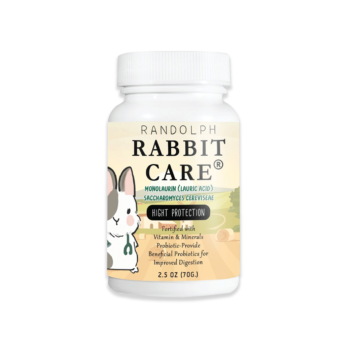 Randolph Rabbit Care mono แรนดอล์ฟ เรทบิทเเคร์ อาหารอาหารเสริมพลังงานกระต่ายป่วย ขนาด 70 กรัม