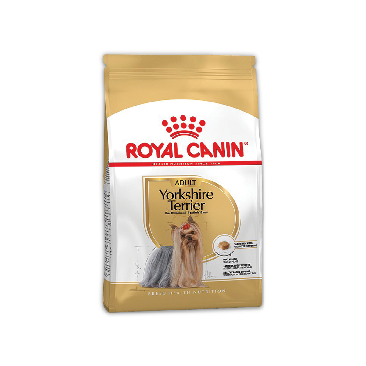 Royal Canin Yorkshire Terrier Adult โรยัล คานิน อาหารสำหรับสุนัขโตพันธุ์ ยอร์คไชร์ เทอร์เรีย อายุ 10 เดือนขึ้นไป