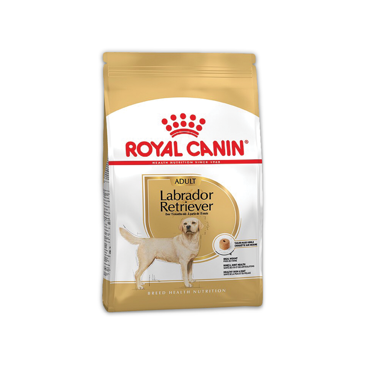 Royal Canin Labrador Retriever Adult โรยัล คานิน อาหารสำหรับสุนัขโตพันธุ์ ลาบราดอร์ รีทรีฟเวอร์ อายุ 15 เดือนขึ้นไป