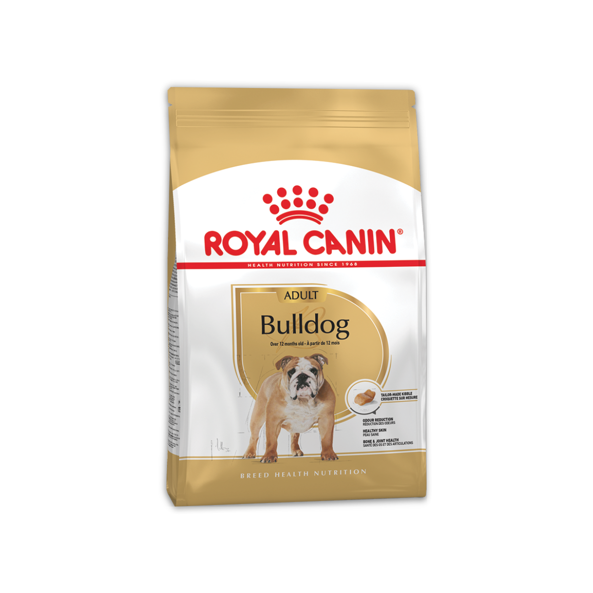 [MANOON] ROYAL CANIN Bulldog Adult Dog Food โรยัล คานิน อาหารสำหรับสุนัขโตพันธุ์ บลูด็อก อายุ 12 เดือนขึ้นไป