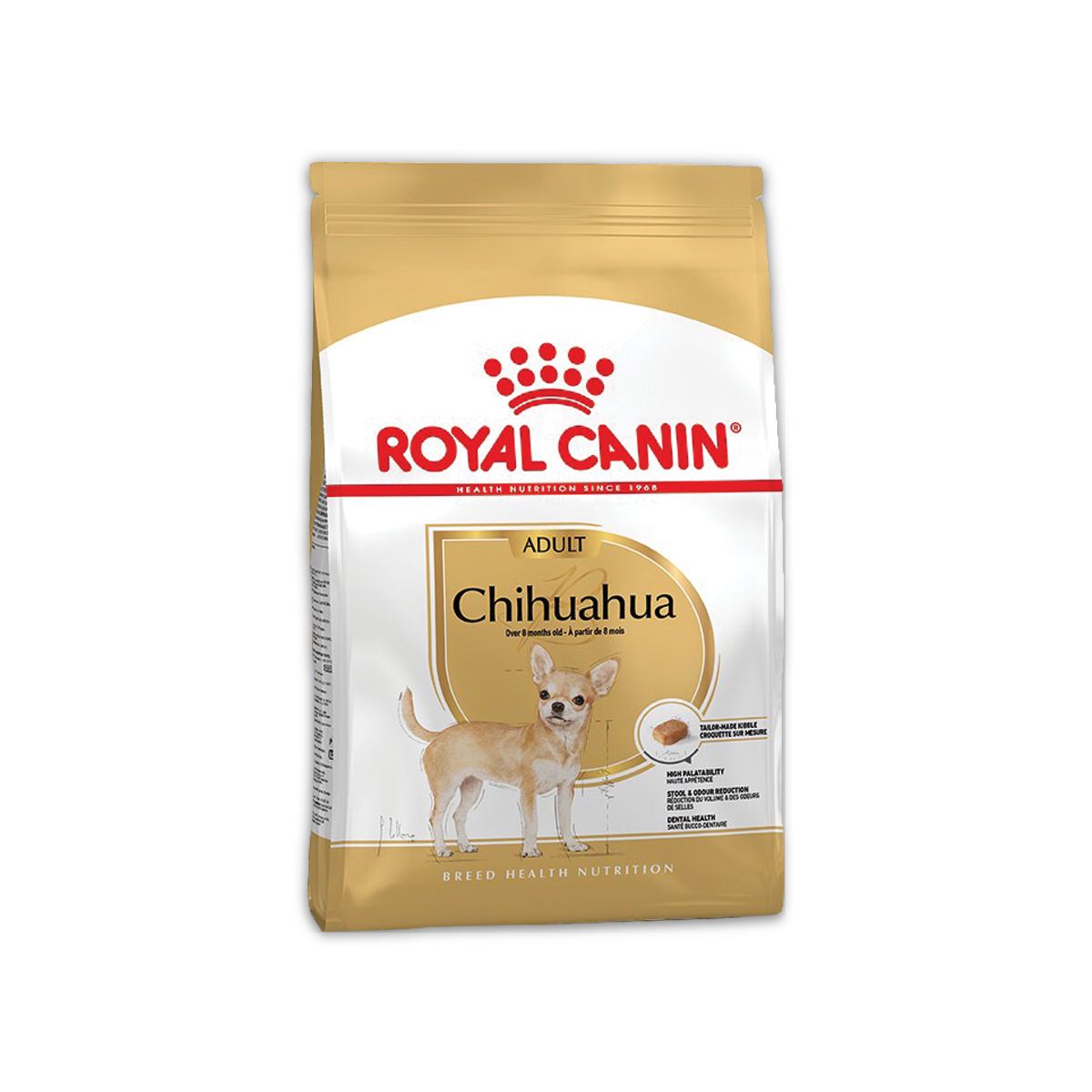 [MANOON] ROYAL CANIN Chihuahua Adult โรยัล คานิน อาหารสำหรับสุนัขโตพันธุ์ ชิวาวา อายุ 8 เดือนขึ้นไป