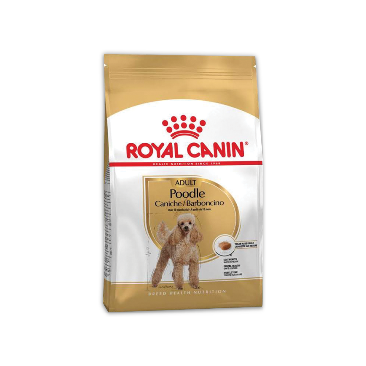 Royal Canin Poodle Adult โรยัล คานิน อาหารสำหรับสุนัขโตพันธุ์ พุดเดิ้ล อายุ 10 เดือนขึ้นไป