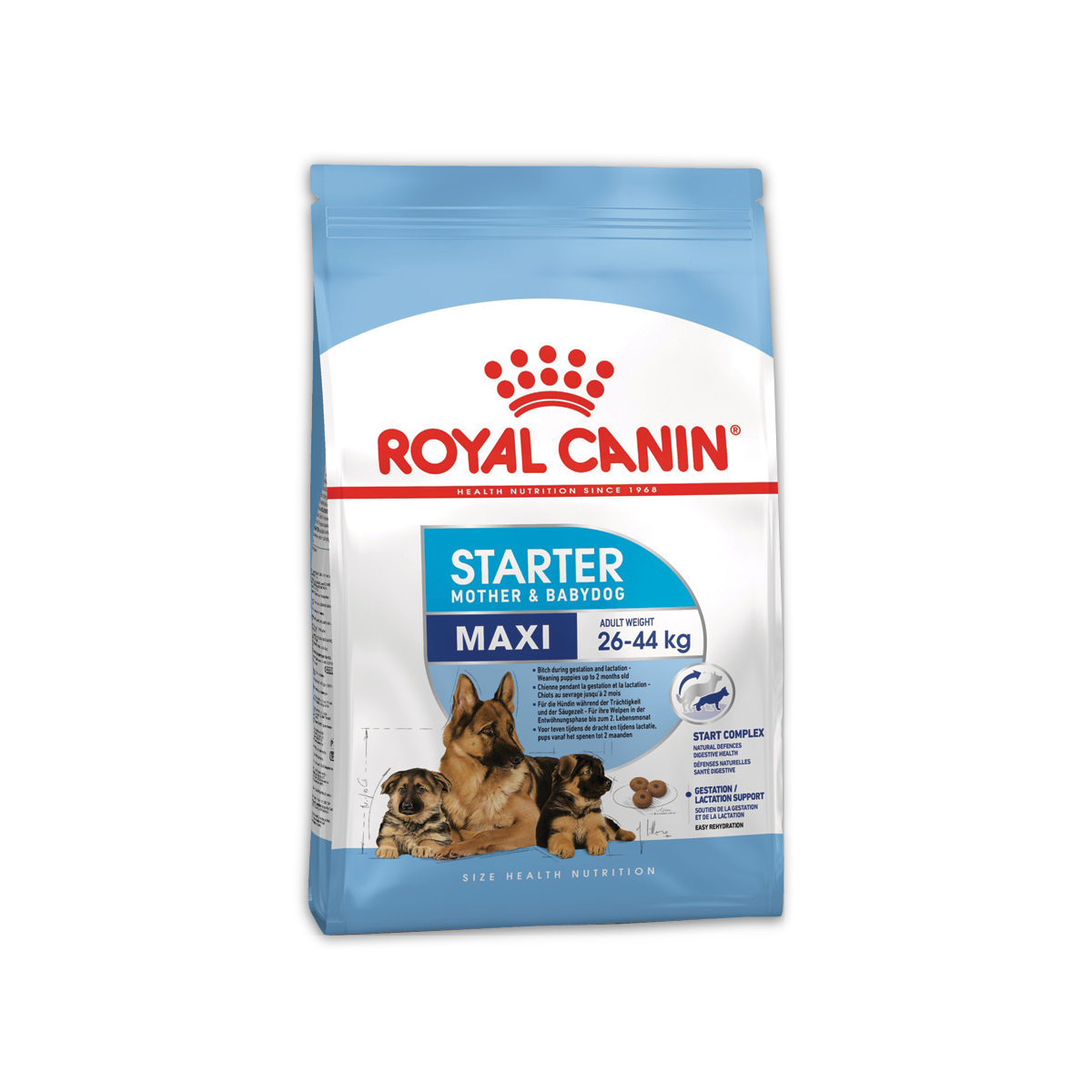 [MANOON] ROYAL CANIN Maxi Starter Mother & Babydog โรยัล คานิน อาหารสำหรับสุนัขพันธุ์ใหญ่ สุนัขตั้งท้องและให้นมลูก,ลูกสุนัขหลังหย่านม