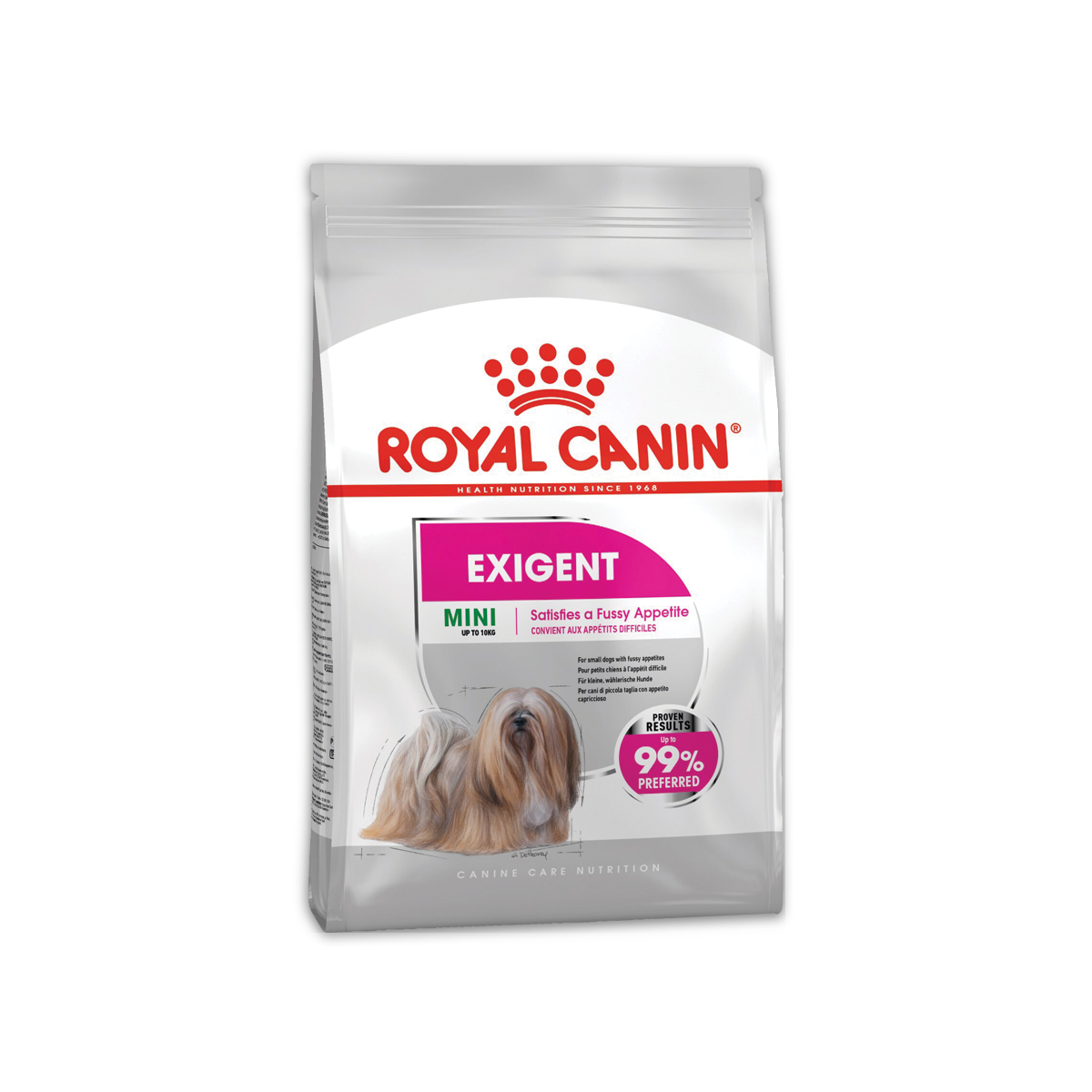 Royal Canin Mini Exigent โรยัล คานิน อาหารสำหรับสุนัขโตพันธุ์เล็ก อายุ 10 เดือน ถึง 8 ปี (สุนัขช่างเลือก)