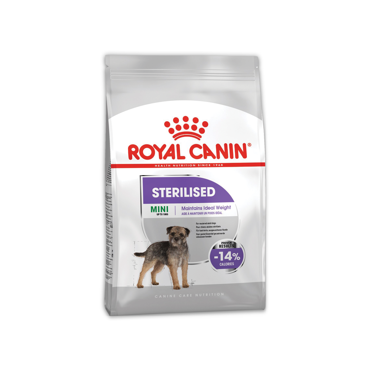 Royal Canin Mini Sterilised โรยัล คานิน อาหารสำหรับสุนัขโตทำหมันพันธุ์เล็ก อายุ 10 เดือนขึ้นไป