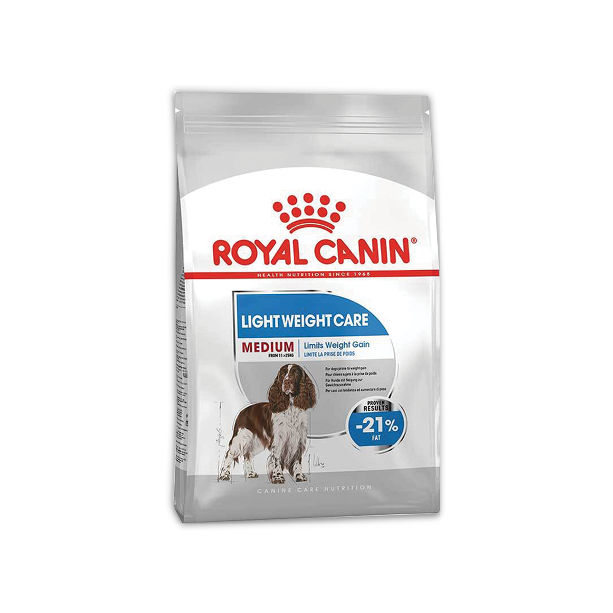 [MANOON] ROYAL CANIN Medium Light Weight Care โรยัล คานิน อาหารสำหรับสุนัขโตพันธุ์กลางอายุ 12 เดือนขึ้นไป (ควบคุมน้ำหนัก)