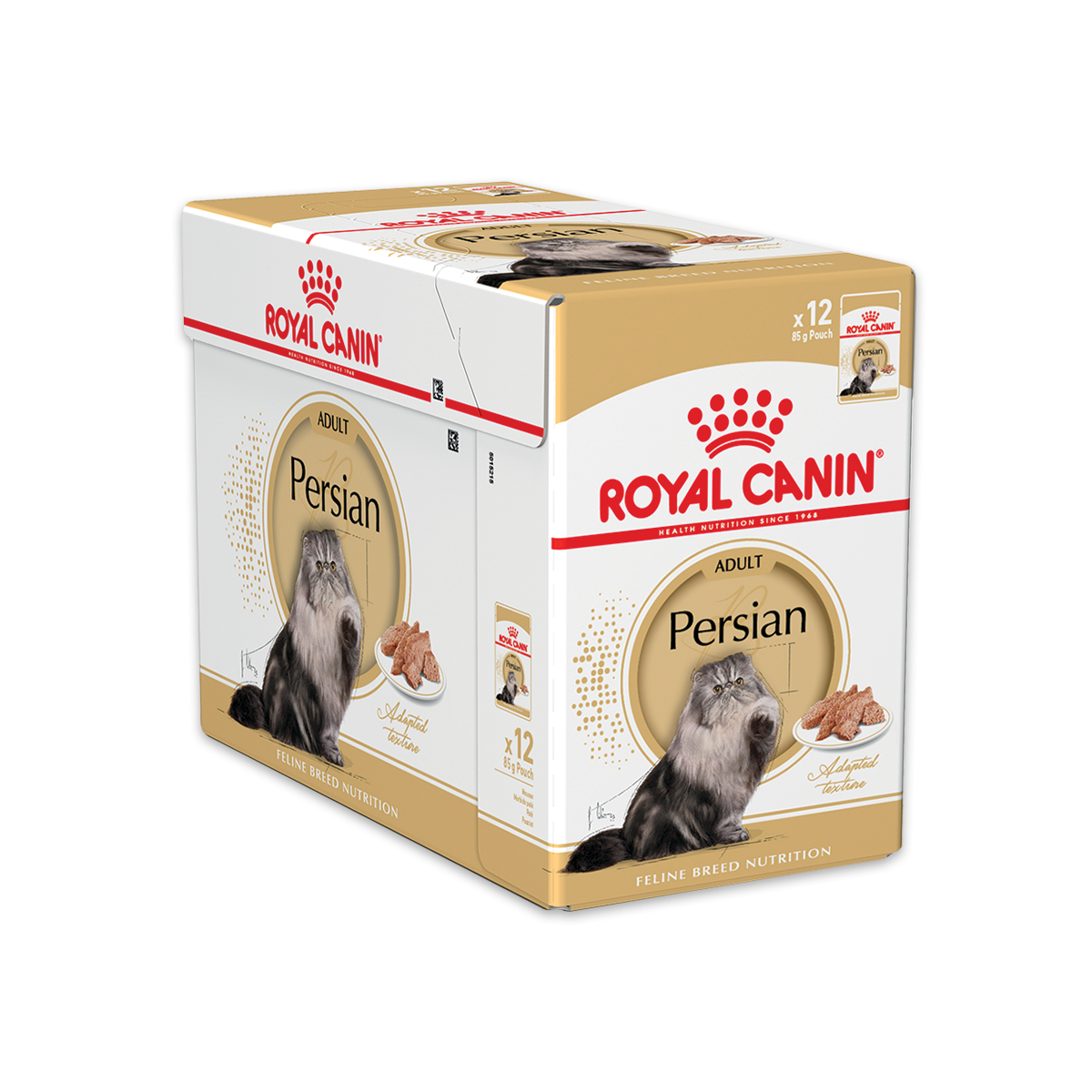 [MANOON] ROYAL CANIN Pouch Persian in loaf โรยัล คานิน อาหารสำหรับแมวโตพันธุ์เปอร์เซียอายุ 1 ปีขึ้นไป (12 ซอง)