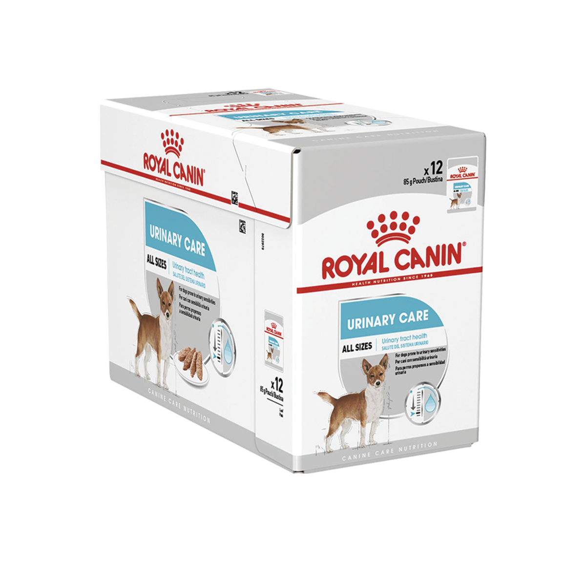 [MANOON] ROYAL CANIN  Urinary Care Loaf Pouch โรยัล คานิน อาหารเปียก สำหรับ สุนัขที่มีปัญหาทางเดินปัสสาวะ ขนาด 85 กรัม (12 ซอง)