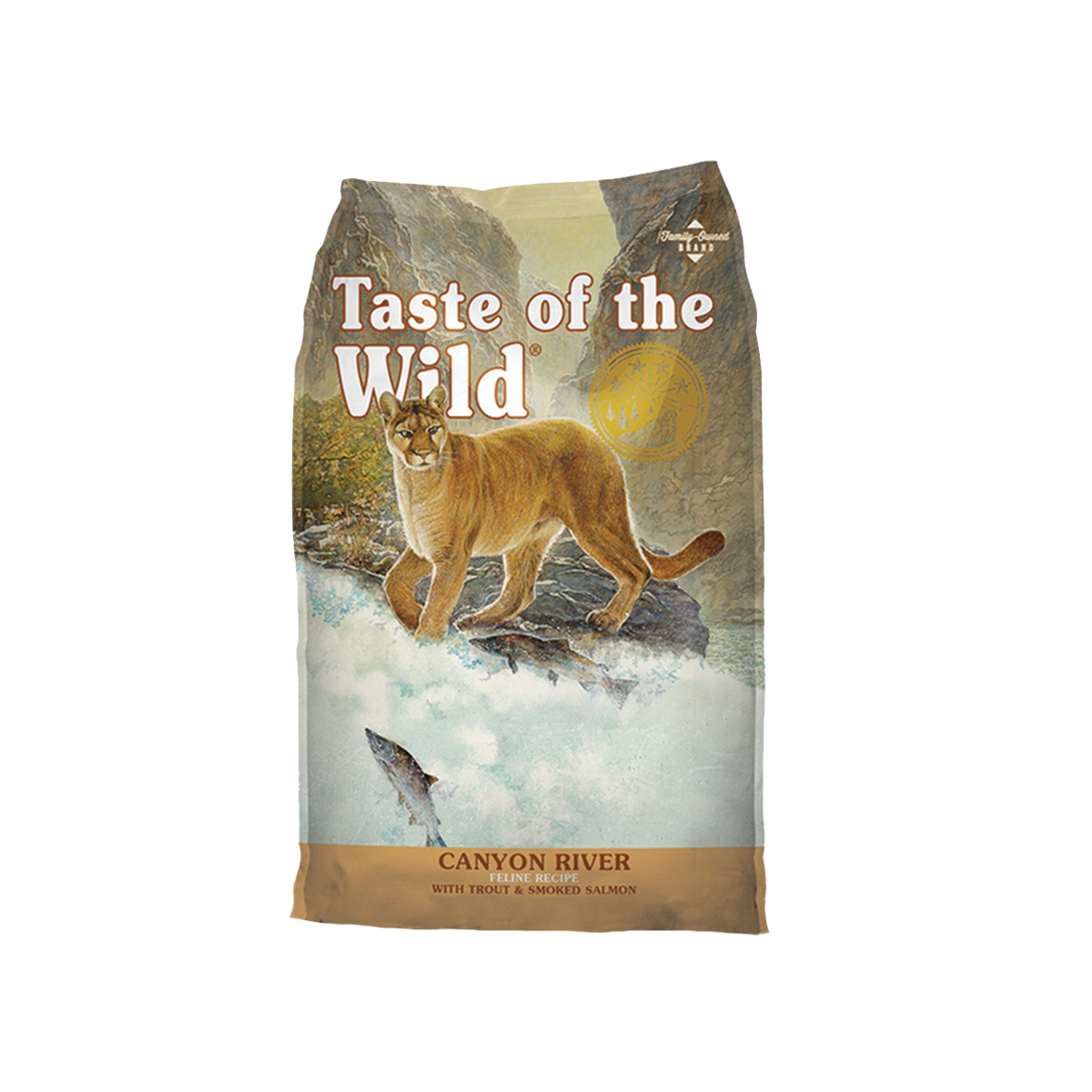 [MANOON] TASTE OF THE WILD Canyon River Feline เทสต์ ออฟ เดอะ ไวลด์ อาหารแมวทุกวัย สูตรเนื้อปลา โฮลิสติก