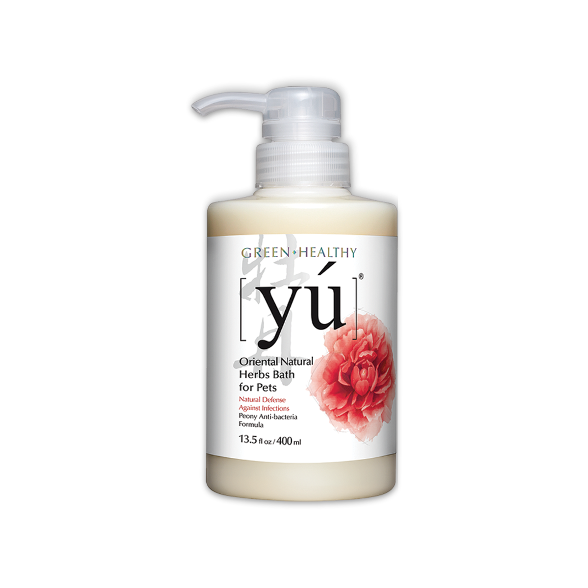 [MANOON] YU  Peony Anti-Bacterial ยู แชมพูสูตรจากสารสกัดดอกโบตั๋นต่อต้านเชื้อแบคทีเรีย ขนาด 400 มล.