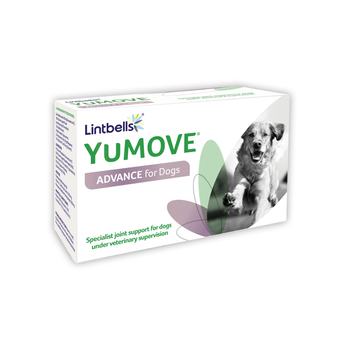 Lintbells YuMOVE ADVANCE ยูมูฟ อาหารเสริมบำรุงข้อต่อกระดูกสำหรับสุนัข