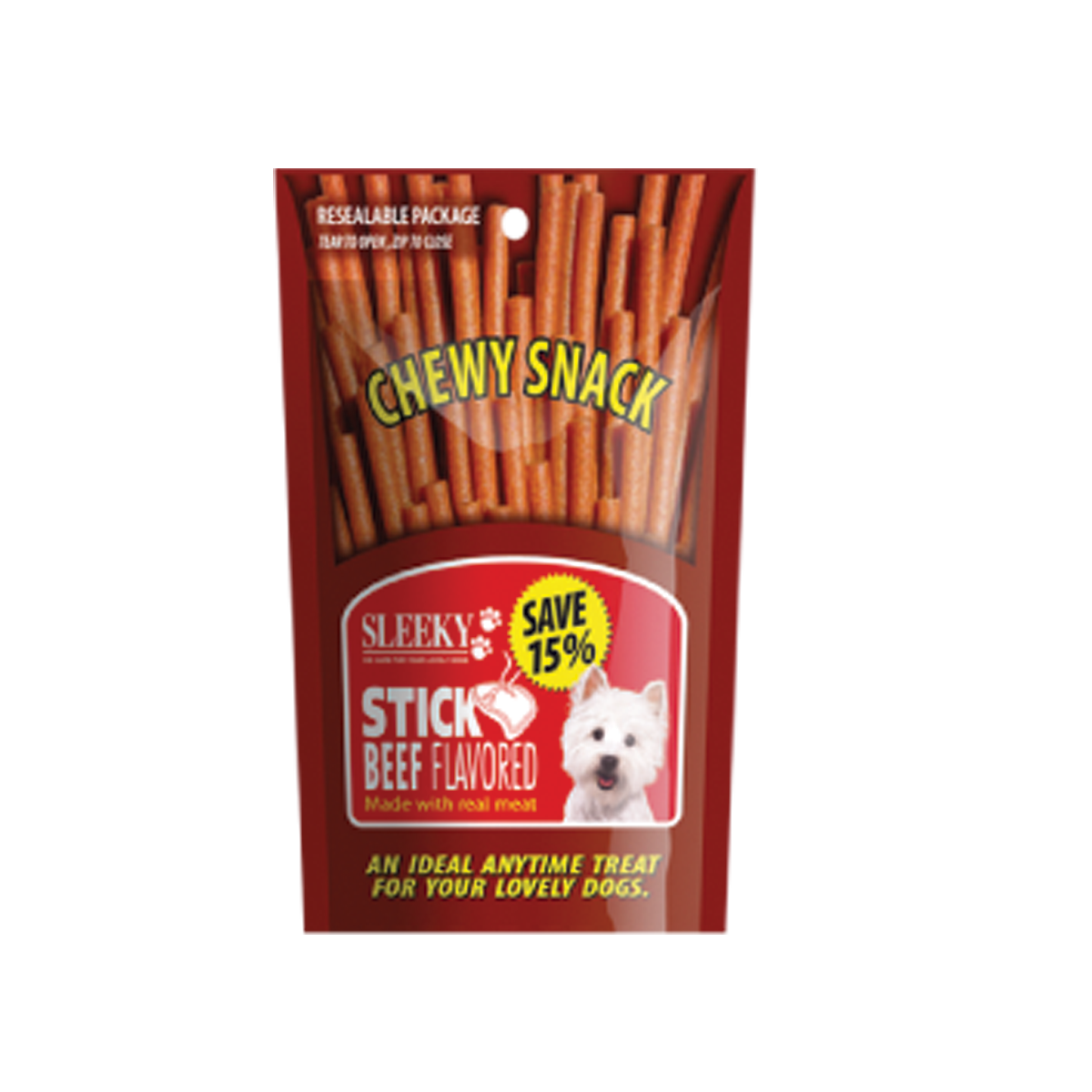 [MANOON] SLEEKY Chewy Stick Beff Flavored 175g