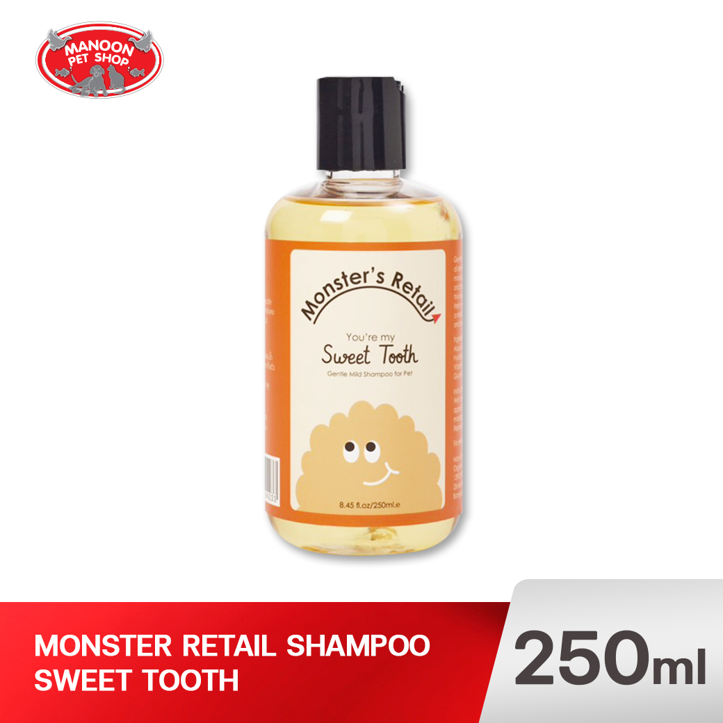 BUBBLE BEAR Monster Retail Shampoo Sweet Tooth 250ml.