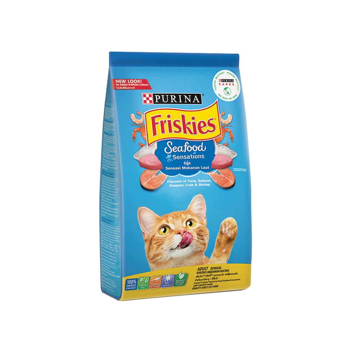 [MANOON] FRISKIES ฟริสกี้ส์ อาหารแมวสูตรซีฟู้ด