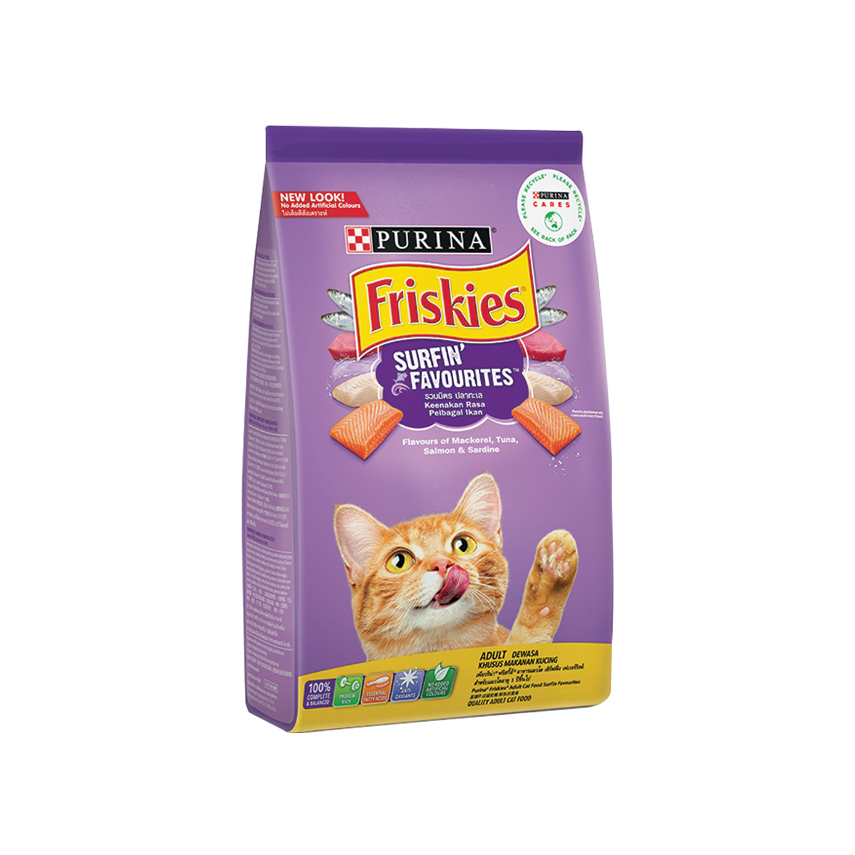 [MANOON] FRISKIES ฟริสกี้ส์ อาหารแมวสูตรรวมมิตรปลาทะเล